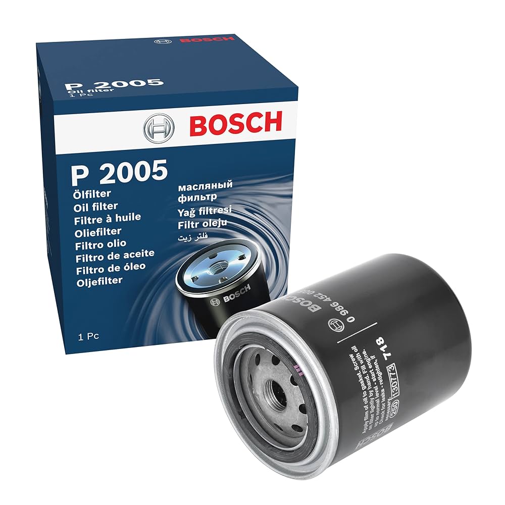 BOSCH Oil Filter compatible with Nissan Datsun 160 J Cabstar